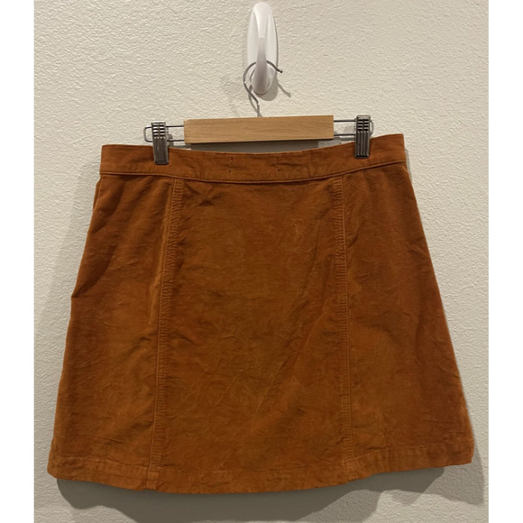 URBAN OUTFITTERS Corduroy Velvet Mini Skirt - Picture 4 of 4